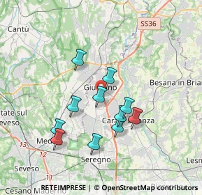 Mappa Consorziale della Gibbina, 20833 Giussano MB, Italia (3.08182)