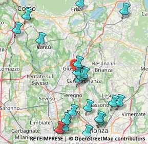 Mappa Consorziale della Gibbina, 20833 Giussano MB, Italia (9.8925)