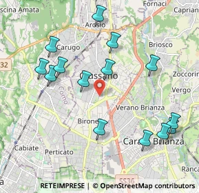 Mappa Consorziale della Gibbina, 20833 Giussano MB, Italia (2.15929)