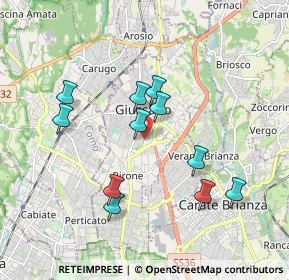 Mappa Consorziale della Gibbina, 20833 Giussano MB, Italia (1.68364)