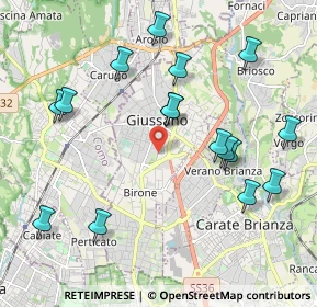 Mappa Consorziale della Gibbina, 20833 Giussano MB, Italia (2.185)