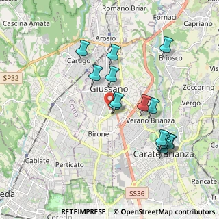 Mappa Consorziale della Gibbina, 20833 Giussano MB, Italia (1.87333)
