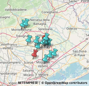 Mappa Viale della Repubblica, 31050 Treviso TV, Italia (8.738)