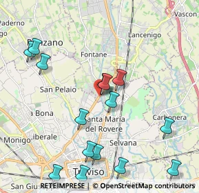 Mappa Viale della Repubblica, 31050 Treviso TV, Italia (2.338)