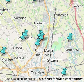 Mappa Viale della Repubblica, 31050 Treviso TV, Italia (2.42818)