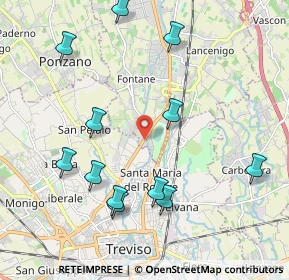Mappa Viale della Repubblica, 31050 Treviso TV, Italia (2.22667)