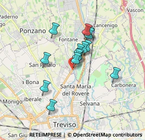 Mappa Viale della Repubblica, 31050 Treviso TV, Italia (1.345)
