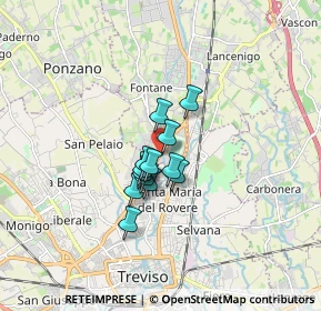 Mappa Viale della Repubblica, 31050 Treviso TV, Italia (0.98231)