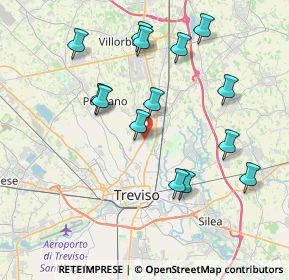 Mappa Viale della Repubblica, 31050 Treviso TV, Italia (3.90714)