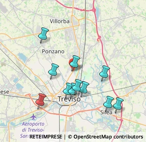 Mappa Viale della Repubblica, 31050 Treviso TV, Italia (3.57636)