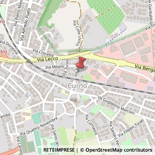 Mappa Via Roma, 8, 24035 Curno, Bergamo (Lombardia)
