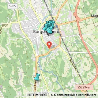 Mappa Via Piovale, 28021 Borgomanero NO, Italia (0.81231)