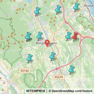 Mappa Via Piovale, 28021 Borgomanero NO, Italia (4.73727)