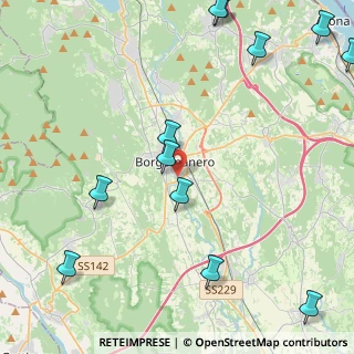 Mappa Via Piovale, 28021 Borgomanero NO, Italia (5.90333)