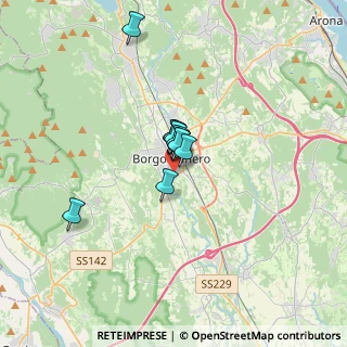 Mappa Via Piovale, 28021 Borgomanero NO, Italia (1.83273)