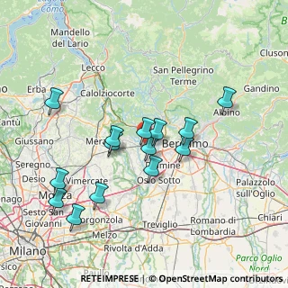 Mappa Via Marco Biagi, 24030 Bonate Sotto BG, Italia (13.99571)