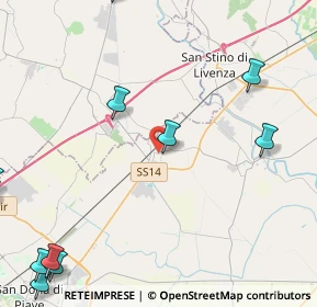 Mappa Via Canaletto, 30022 Ceggia VE, Italia (6.61818)