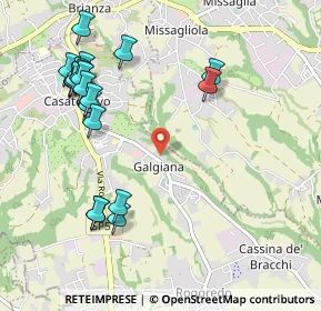 Mappa Via Don Carlo Buttafava, 23880 Casatenovo LC, Italia (1.178)