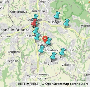 Mappa Via Don Carlo Buttafava, 23880 Casatenovo LC, Italia (1.505)
