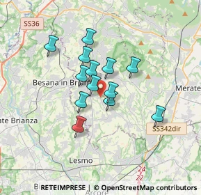 Mappa Via Don Carlo Buttafava, 23880 Casatenovo LC, Italia (2.47385)