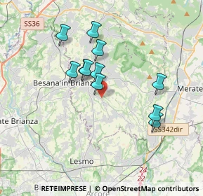 Mappa Via Don Carlo Buttafava, 23880 Casatenovo LC, Italia (3.05636)