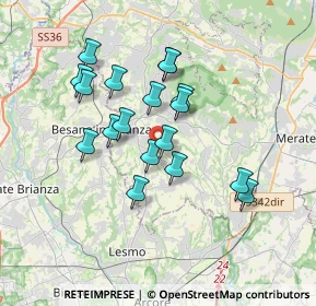 Mappa Via Don Carlo Buttafava, 23880 Casatenovo LC, Italia (3.02944)