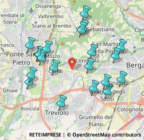 Mappa SS.BRIANTEA 342, 24035 Curno BG, Italia (2.005)