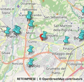 Mappa SS.BRIANTEA 342, 24035 Curno BG, Italia (2.49786)