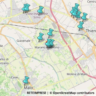 Mappa Via XXV Aprile, 36035 Marano Vicentino VI, Italia (2.534)