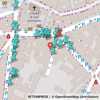 Mappa Vicolo Bancalegno, 24122 Bergamo BG, Italia (0.04615)
