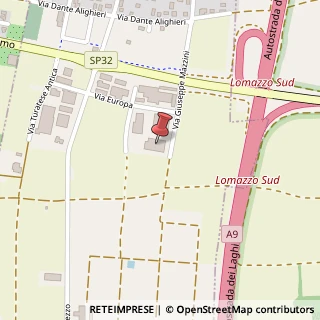 Mappa Via Giuseppe Mazzini, 104, 22069 Binago, Como (Lombardia)