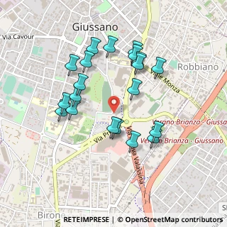 Mappa Via Prealpi, 20833 Giussano MB, Italia (0.4315)