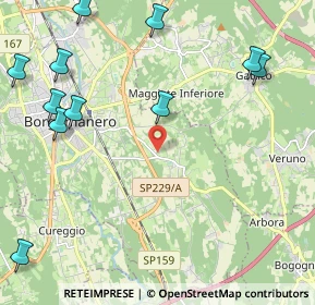 Mappa Via Leonardo da Vinci, 28021 Borgomanero NO, Italia (2.88909)