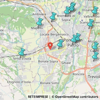 Mappa Via degli Artigiani, 24030 Presezzo BG, Italia (2.95615)