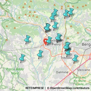Mappa Via degli Artigiani, 24030 Presezzo BG, Italia (3.84526)