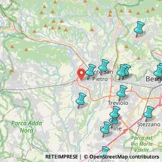 Mappa Via degli Artigiani, 24030 Presezzo BG, Italia (6.09059)