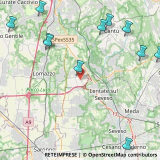 Mappa Via Adige, 22072 Cermenate CO, Italia (6.33818)