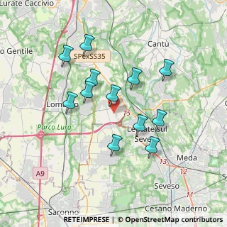 Mappa Via Adige, 22072 Cermenate CO, Italia (3.255)