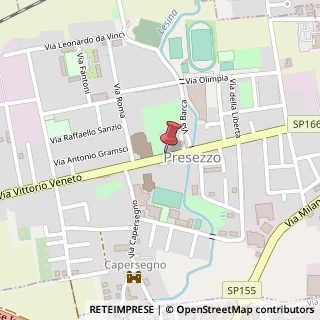 Mappa Via Vittorio Veneto, 732, 24030 Presezzo, Bergamo (Lombardia)