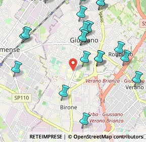 Mappa Via Carlo Porta, 20833 Giussano MB, Italia (1.222)