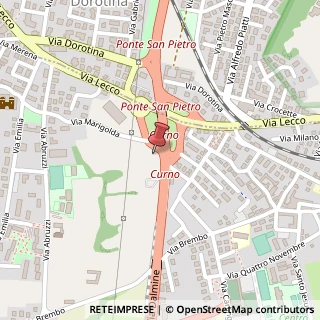 Mappa Via Marigolda, 1, 24035 Curno, Bergamo (Lombardia)