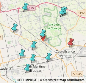 Mappa , 31030 Castello di Godego TV, Italia (4.62545)