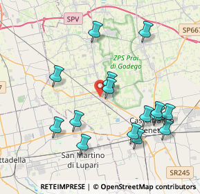 Mappa , 31030 Castello di Godego TV, Italia (4.08267)