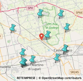 Mappa , 31030 Castello di Godego TV, Italia (4.88154)