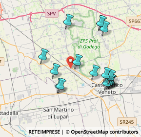 Mappa , 31030 Castello di Godego TV, Italia (3.87824)