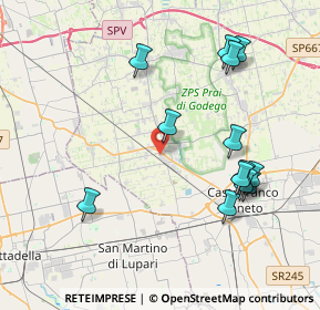 Mappa , 31030 Castello di Godego TV, Italia (4.21462)