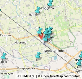 Mappa , 31030 Castello di Godego TV, Italia (2.7475)