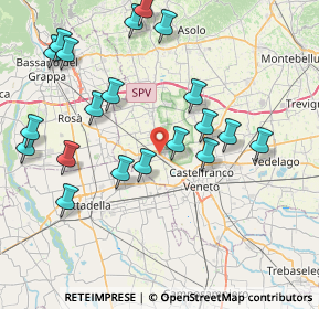 Mappa , 31030 Castello di Godego TV, Italia (8.689)