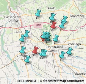 Mappa , 31030 Castello di Godego TV, Italia (6.24)