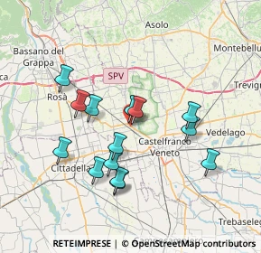 Mappa , 31030 Castello di Godego TV, Italia (6.57)